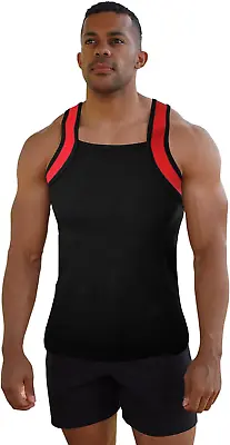 Different Touch Men Athletic Style Square Cut Tank Top • $23.09