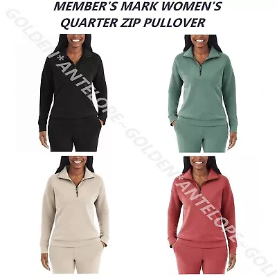 Member's Mark Women's Quarter Zip Pullover ~multiple Color & Size New • $25.99