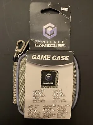 Nintendo Gamecube Official 12 Game Disc Carry Case Holder Zip Wallet Brand New • £44.99