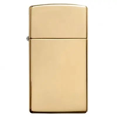 Zippo Slim High Polished Brass • $65.70