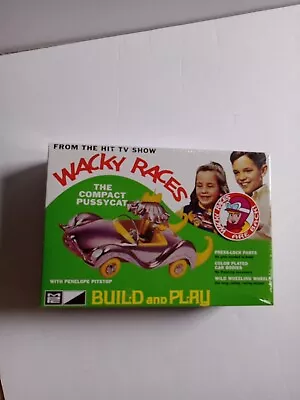 Wacky Races Compact Pussycat Penelope Pitstop 1:25 Model Kit BRAND NEW SEALED • $17.11