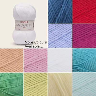 Sirdar Snuggly 4 Ply Baby Knitting Yarn Craft Wool 50g Ball • £3.95