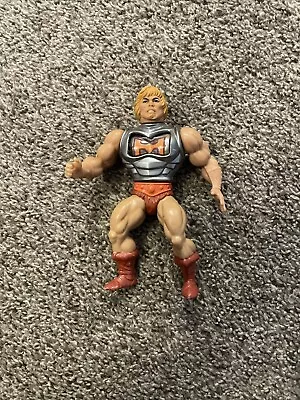 Masters Of The Universe Battle Armor He-Man Figure 1983 Mexico Vintage • $12.99