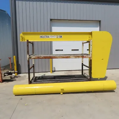 Industrial Equipment 2 Ton Capacity Free Standing Jib Crane 11' Swing 9' Travel • $2339.99