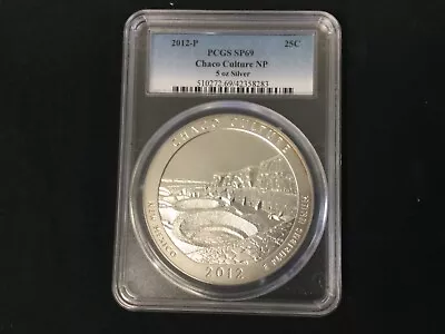 2012-P SP69 Chaco Culture America The Beautiful ATB NP 5oz Silver PCGS SP69!!! • $239.99