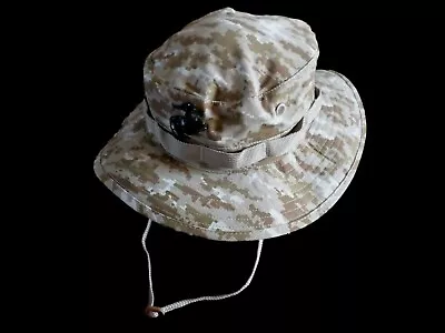 Marine Corps Style Digital Desert Camouflage Boonie Hat X- Large 7 3/4 With Ega  • $17.95