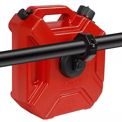 5L 1.3 Gallon Gas Can Fuel Oil Petrol Storage Cans Emergency Backup Tank (Red) • $53.99