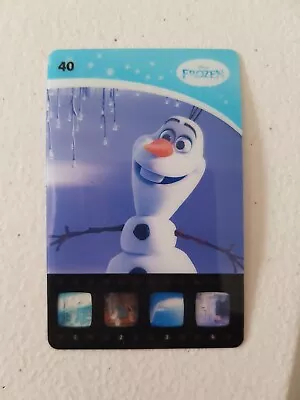 Woolworths Disney Movie Stars 2016 Collector Card - #40 Frozen • $1.90