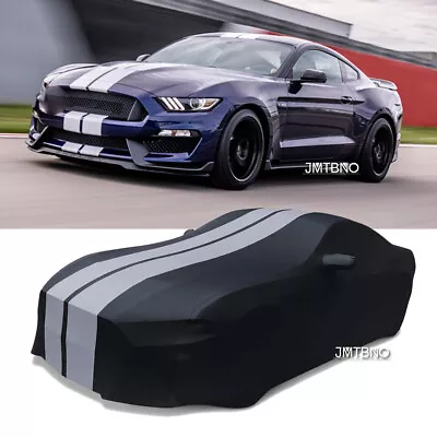 For FORD MUSTANG MACH 1 Satin Soft Stretch Indoor Car Cover Scratch Dustproof  • $149.52