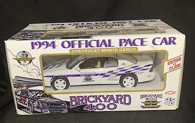 1994 CHEVROLET MONTE CARLO BRICKYARD 400 PACECAR DEALER PROMO CAR MINT IN BOX@p • $15