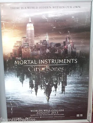 Cinema Poster: MORTAL INSTRUMENTS CITY OF BONES 2013 (Advan One Sheet) Lily Cole • $12.27