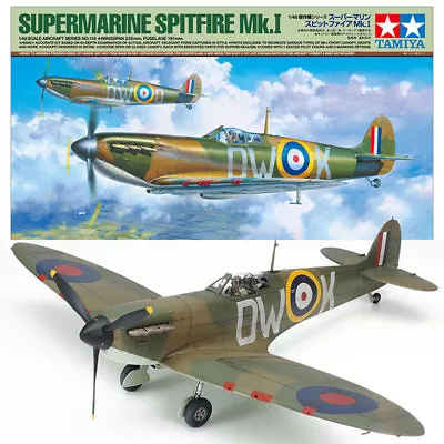 TAMIYA 61119 Spitfire Mk1.A 1:48 Aircraft Model Kit • £30.95