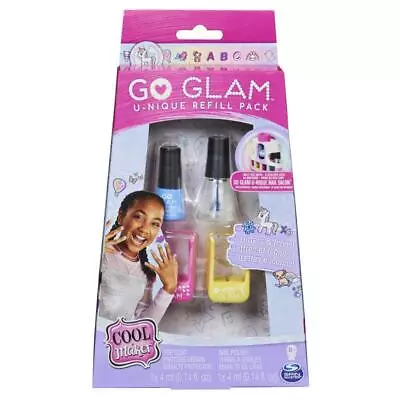 Cool Maker Go Glam U-Nique Nail Salon Refill Pack Letters & Icons • $18.92