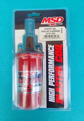 MSD 8203 Blaster 2 Coil With Hardware Hi Performance Ford Chevy Dodge CARB Lega • $75