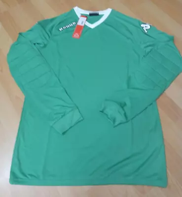 Kappa Calabria Padded Goalkeeper Shirt Brand New Age 8 • £14.95