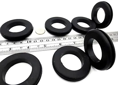 1 3/4  Hole Rubber Grommet Dashboard Gauge For 1.75  Hole 3/32  Panel 1 1/4  ID • $12.57