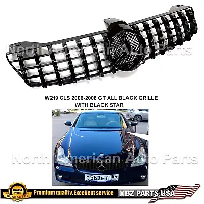 CLS63 CLS550 CLS500 CLS55 All Black GT Grille CLS AMG Black Star GTR 2006-2008 • $185