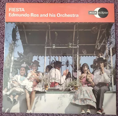 Edmundo Ros And His Orchestra Fiesta LP Decca Eclipse ECS2143 Easy Latin Lounge • £3.50