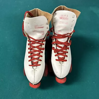 Vintage Riedell 120 Womens Roller Skates Sure-Grip Jogger Kryptos Wheels • $95