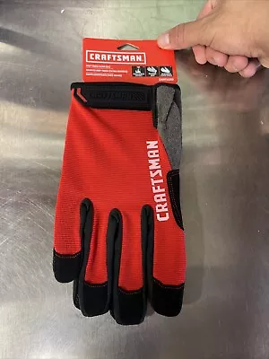 New With Tags: 1 Pair CRAFTSMAN Unisex Polyester Mechanics Gloves MEDIUM • $8.99