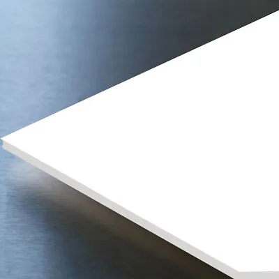 White Hygienic Wall Cladding PVC Sheet 8ft X 4ft 1.5mm Thickness Premium Grade • £49.50