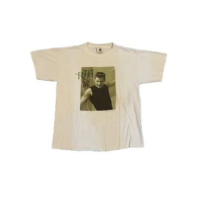 Vintage Rare Ricky Martin 2000  Livin La Vida Loca Shirt Tour Concert Music • $29.99