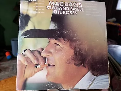 LP Mac Davis 'Stop And Smell The Roses' Pc32582 1974 Stereo • $2