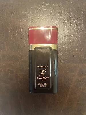 Must De Cartier 30ml Vintage Edt Splash 1 Fl • $185