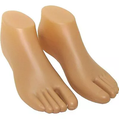 MN-367 1 Pair FLESHTONE Ankle High Feet Foot Mannequin Display Separated Big Toe • $7.89