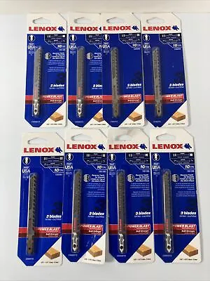 Lot Of 24 Lenox  4 In. Metal  T-Shank  Clean Soft Wood  Jig Saw Blade  10 TPI • $28.97