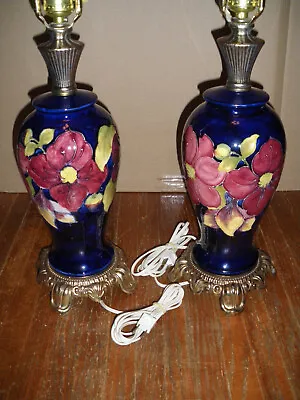 Pair Moorcroft 1940's Lamps • $945.08