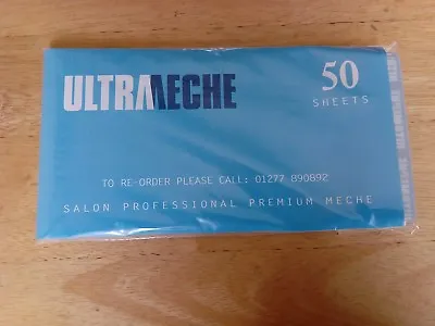 50sheets Long (20cm) Hair Colouring Transparent (like Foil) Easimeche Ultrameche • £4.99