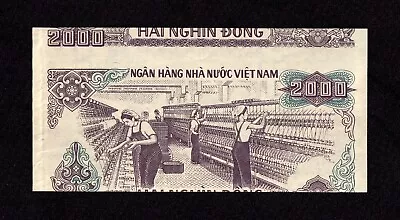 Vietnamese Banknotes 2000 Dong 1988 Proof Auncirculated Pick 107p. • $0.99