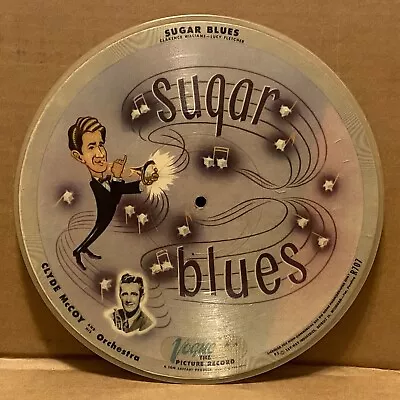 VOGUE PICTURE DISC 707 Clyde McCoy Sugar Blues Basin Street Blues Dixieland Jazz • $19.99