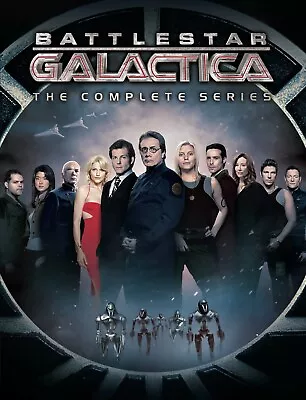 Battlestar Galactica The Complete Series DVD Edward James Olmos NEW • $44.99