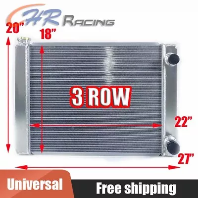 Chr Universal 3 Row Dual Pass Cross Flow 22  Core Radiator • $180