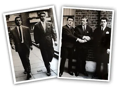 The Krays Poster Set Of 2 London Gangster Print A3 Pictures Kray Twins Brothers • £8.65