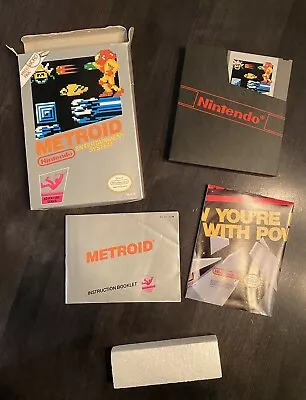 Metroid - NES - CIB - Tested/Working -w/manual • $101