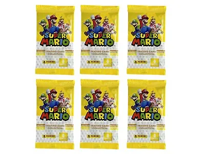 Lot Of (6) 2022 Panini Super Mario Trading Cards Factory Sealed Booster Packs • $39.99