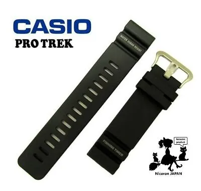 CASIO PRO TREK Replacement Belt Band Bracelet Black  PRT-B70 PRT-B70BE JAPAN • $125.90