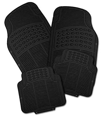 FOR HYUNDAI I10 I20 I30 I40 Ix35 - Premium Universal Rubber Car Mats Heavy Duty • £15.97