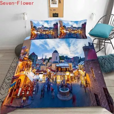 Reception Aiming 3D Printing Duvet Quilt Doona Covers Pillow Case Bedding Sets • $79.20