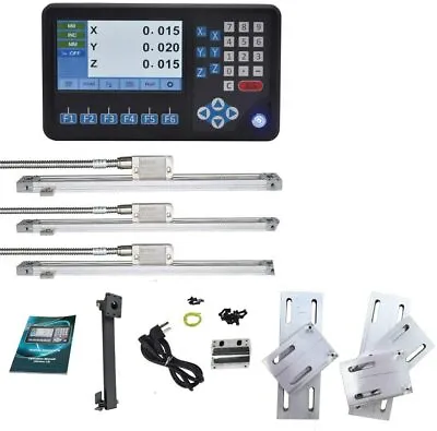 US Stock 3 Axis DRO RPM Digital Readout DRO IP67 Magnetic Scale  Milling Machine • $527.12