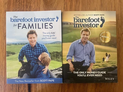 $22.50 • Buy Barefoot Investor For Families & The Barefoot Investor LOT Original Scott Pape 