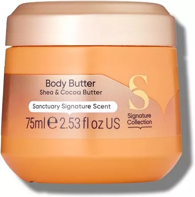 Sanctuary Spa Body Butter Cream Moisturiser With Shea Butter Vegan And Cruelty • £4.75