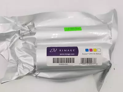 SEALED RIMAGE EVEREST CMY+W 4 PANEL COLOR Ribbon 203639-001 • $99.99