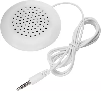 Mini Speaker Portable 3.5Mm Plug Stereo Pillow Speaker Laptop Speakers Wired Fo • $8.95