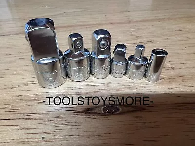 Craftsman 6 Pc 1/4 3/8 1/2 Ratchet Wrench Socket Adapter Set Free Ship • $21.88