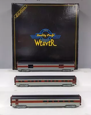 Weaver O Gauge Erie Lackawanna Passenger Car Set (Set Of 3) EX/Box • $305.99