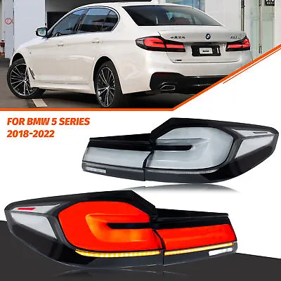 LED White Tail Lights For BMW G30 M5 F90 5 Series 2017-2020 Sequential Rear Lamp • $359.99